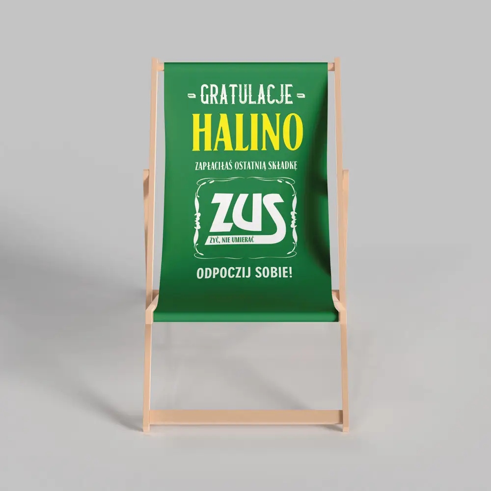 Leżak dla emeryta ZUS żyć nie umierać