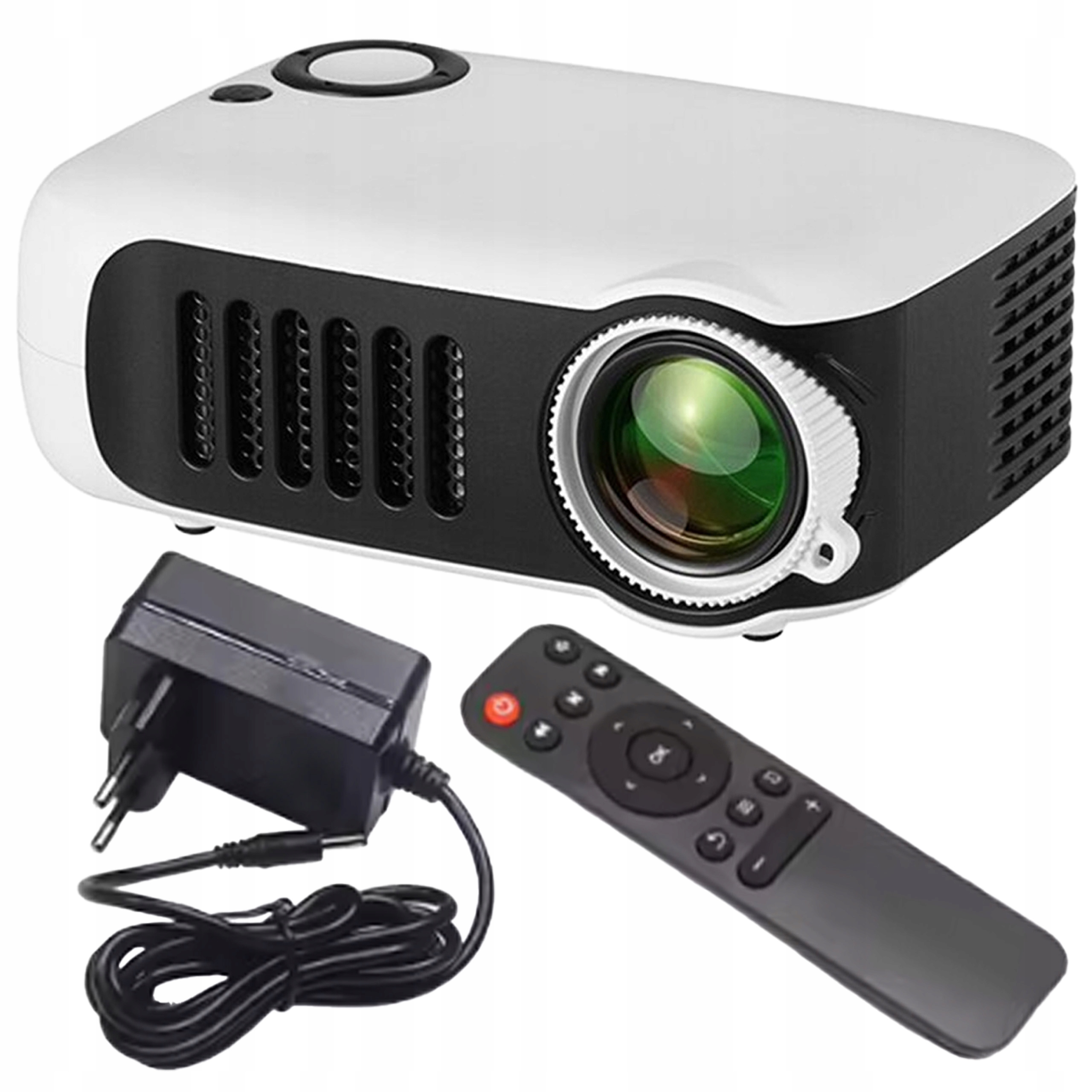 Projektor Mini Projektor Projektor na zeď pro počítač Přenosný 1080P