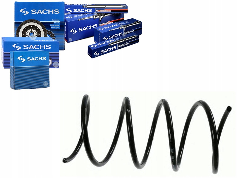 SACHS SPRĘŻYNA ZAWIESZENIA 2033214604 A 19338