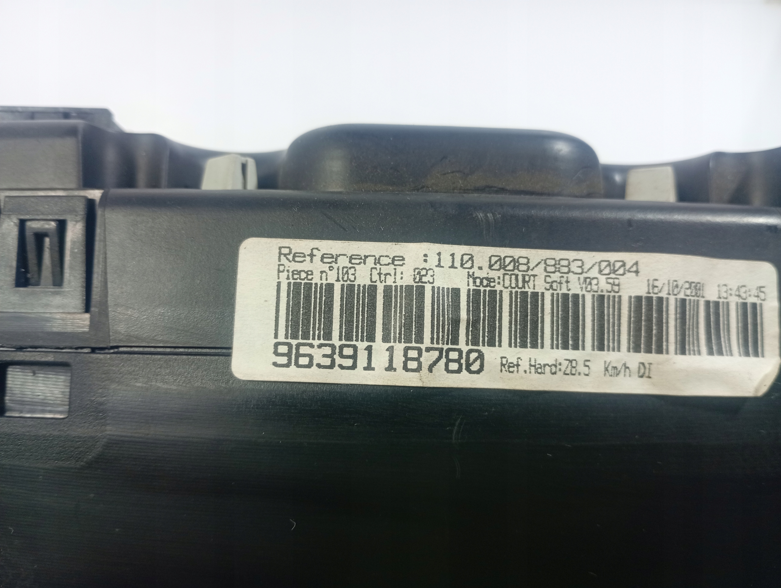 Peugeot 607 04-10 dials dials tachometer OE 9639118780