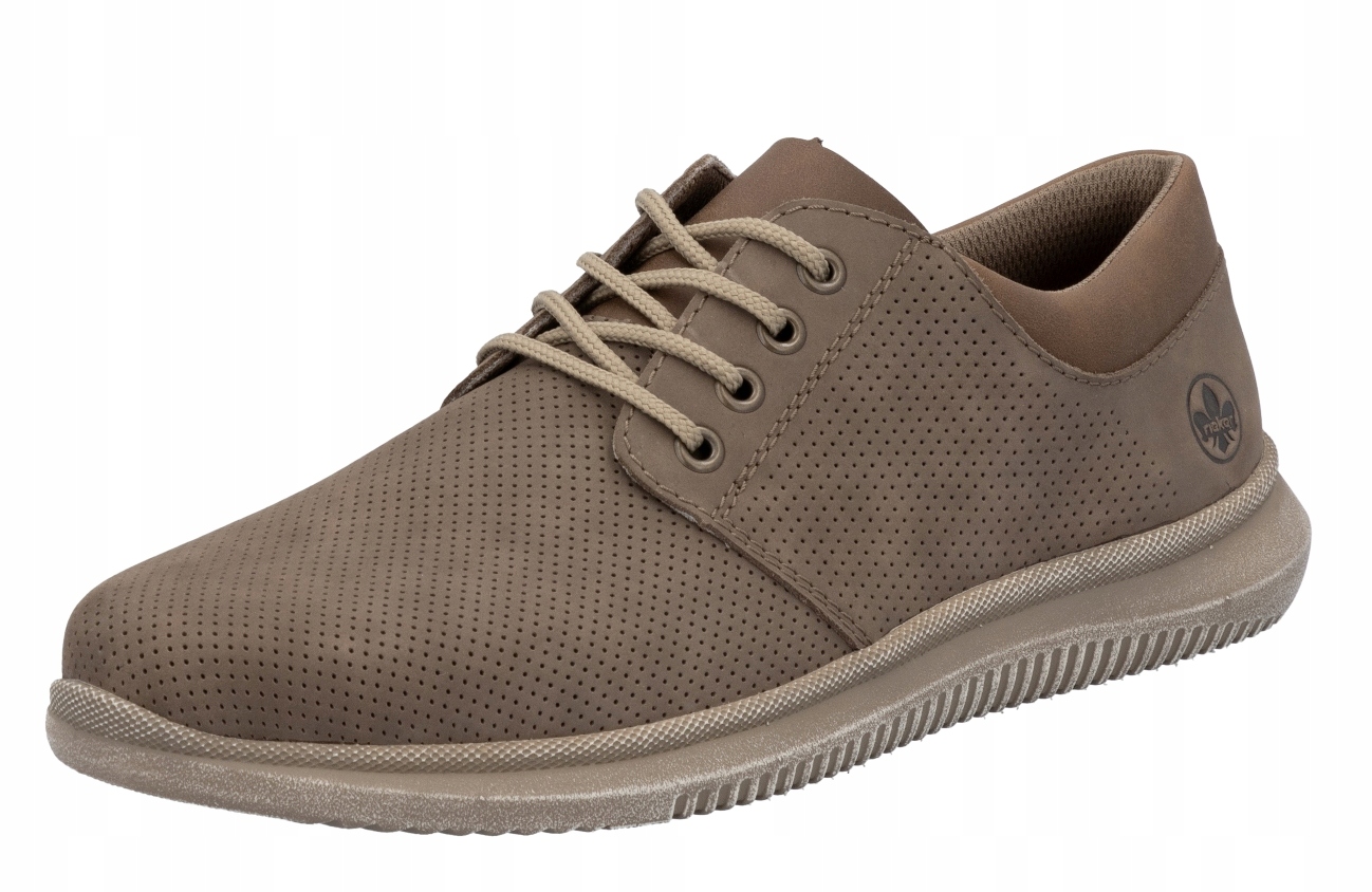 Rieker Pánské Polobotky 10405-25 Béžová vel 44