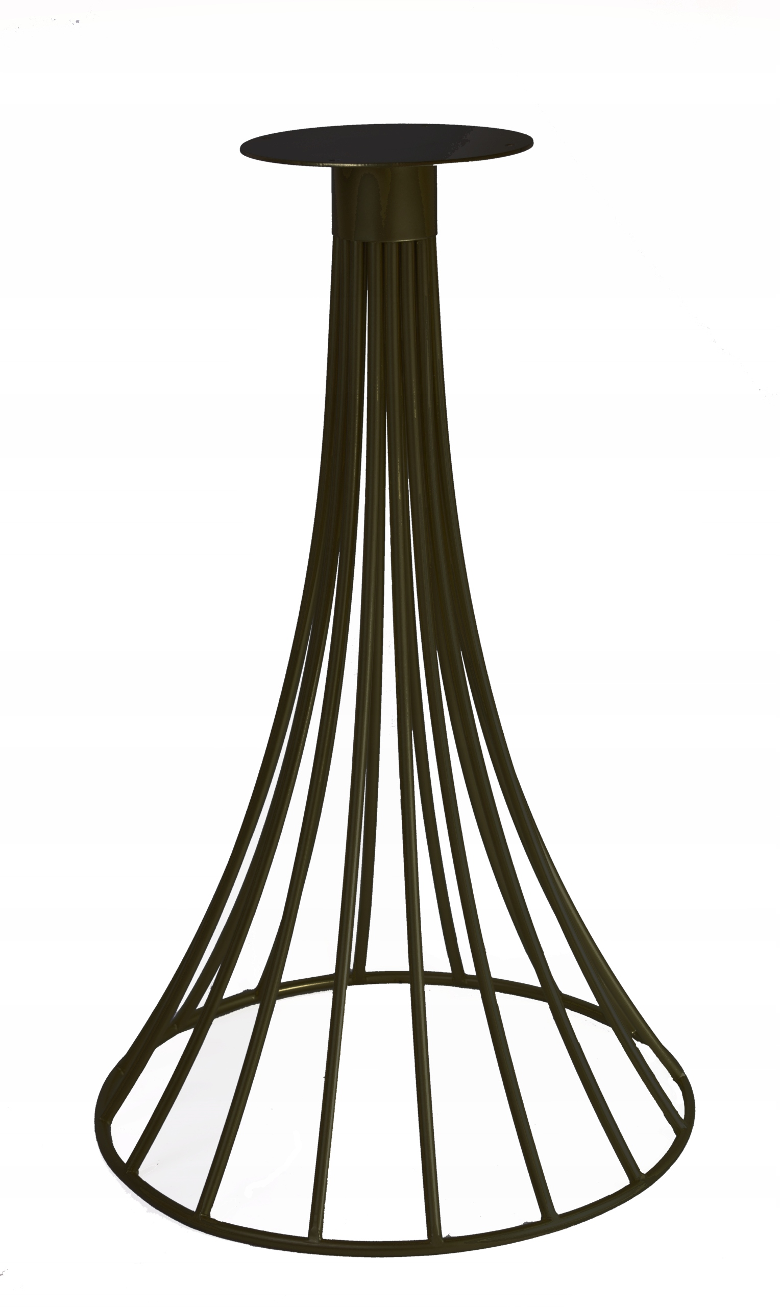 Kovová noha, čierna základňa pre stôl 72 cm, stôl