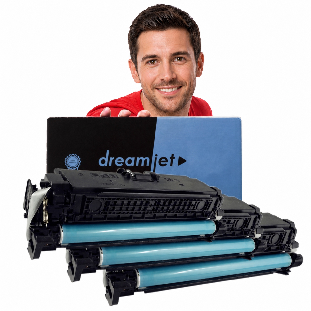 3x Toner pro Hp 504X CE250X LaserJet CM3530 CP3525