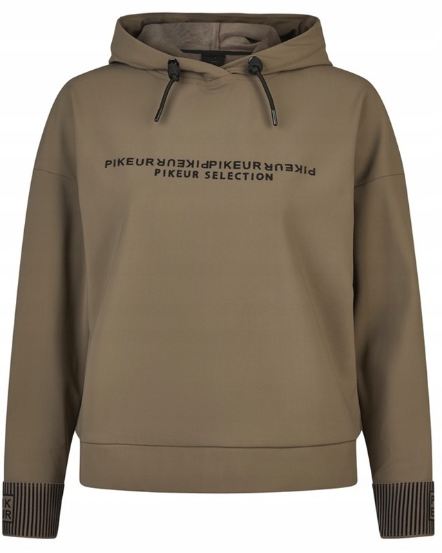 Bluza z kapturem Pikeur Selection Slate Brown 36