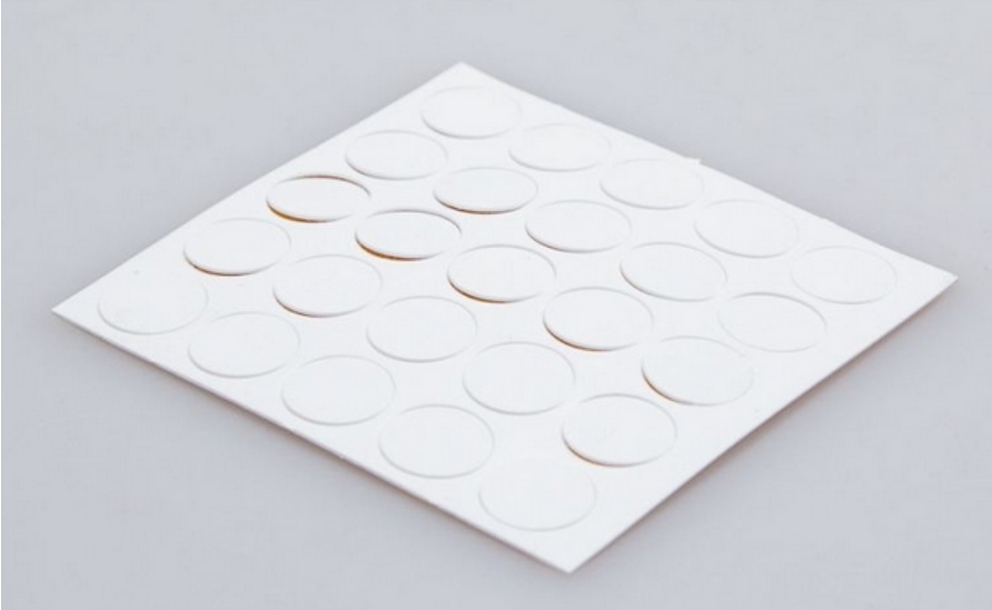 Maskovací Nábytkové Záslepky Pro Excentry Samolepící 20 mm Bílý Mat x50