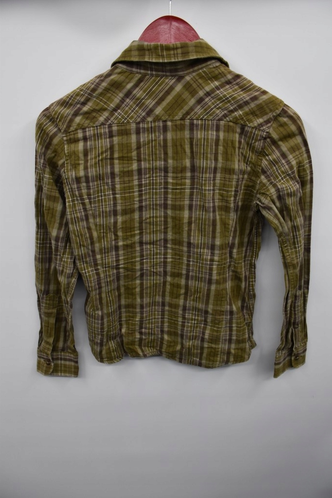 Fjallraven koszula damska, XXS kratka flanela Rękaw długi rękaw