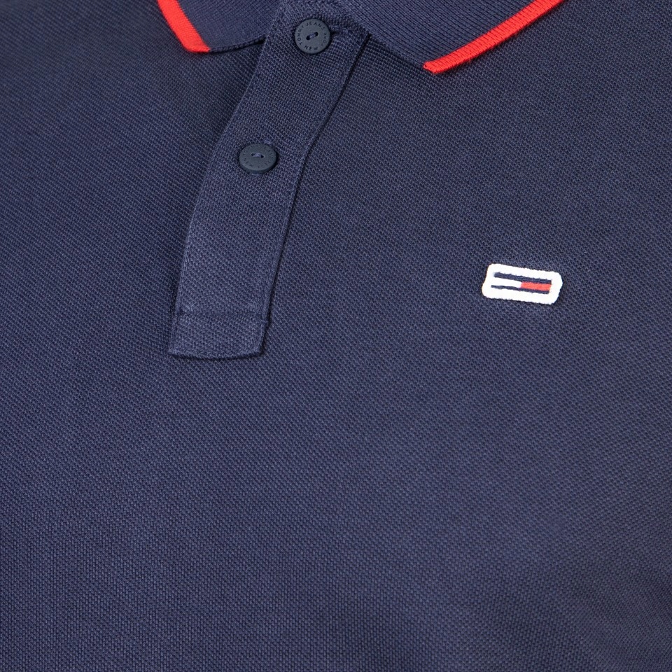 Tričko s krátkým rukávem Tommy Hilfiger M Tmavě Modré