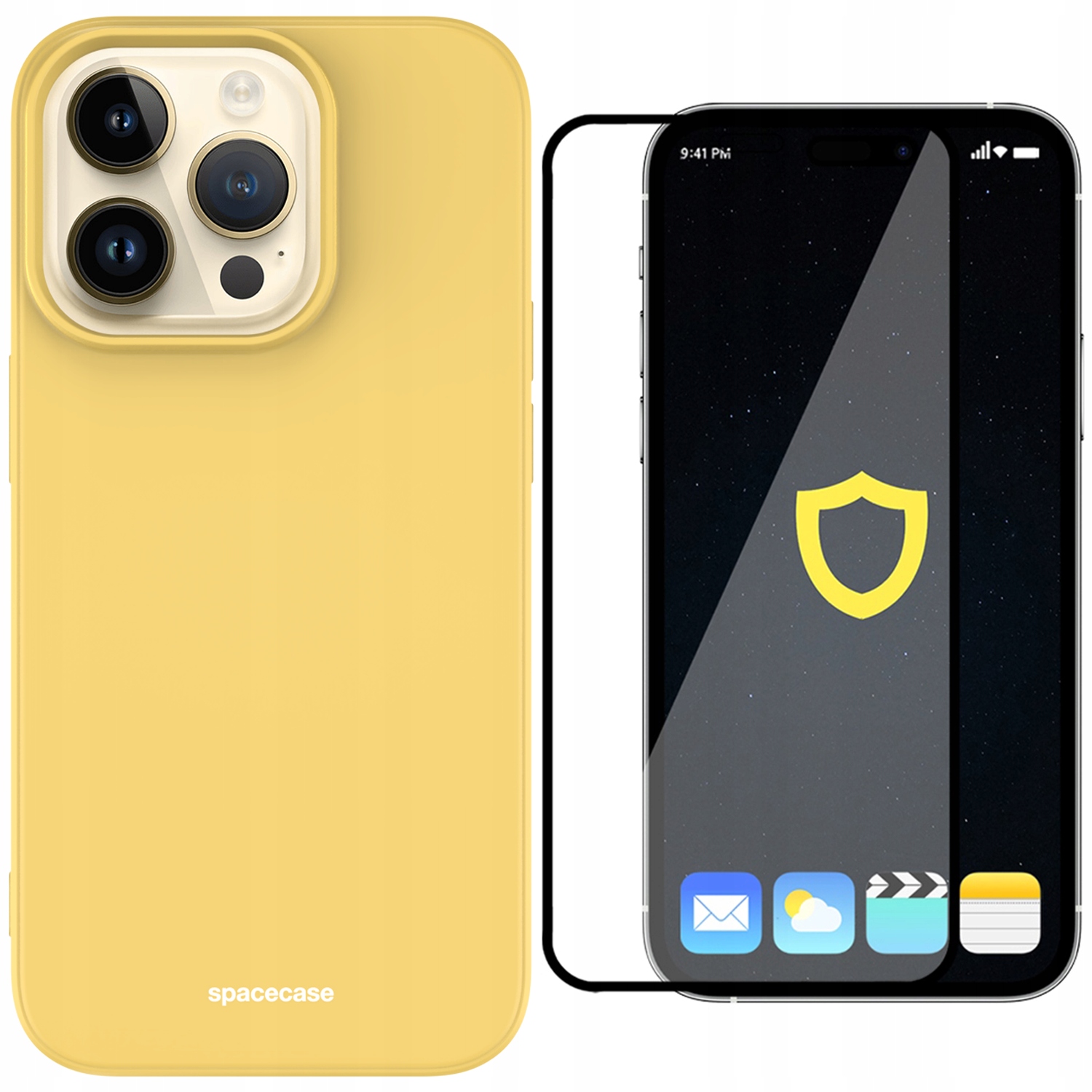 

Etui Matowe Spacecase Do Iphone 14 Pro Szkło