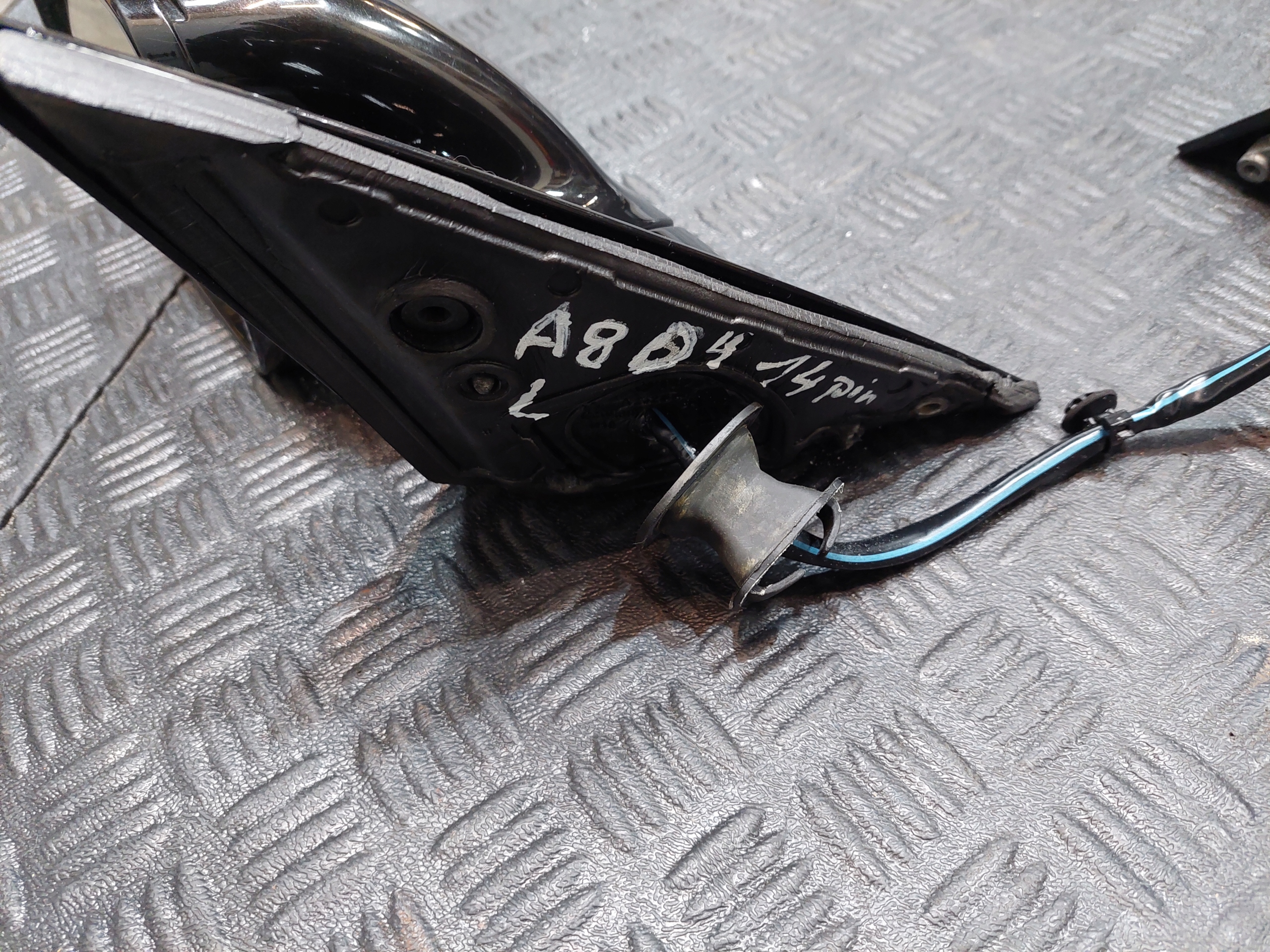 mirror 14 PIN right AUDI A8 D4 LY8X