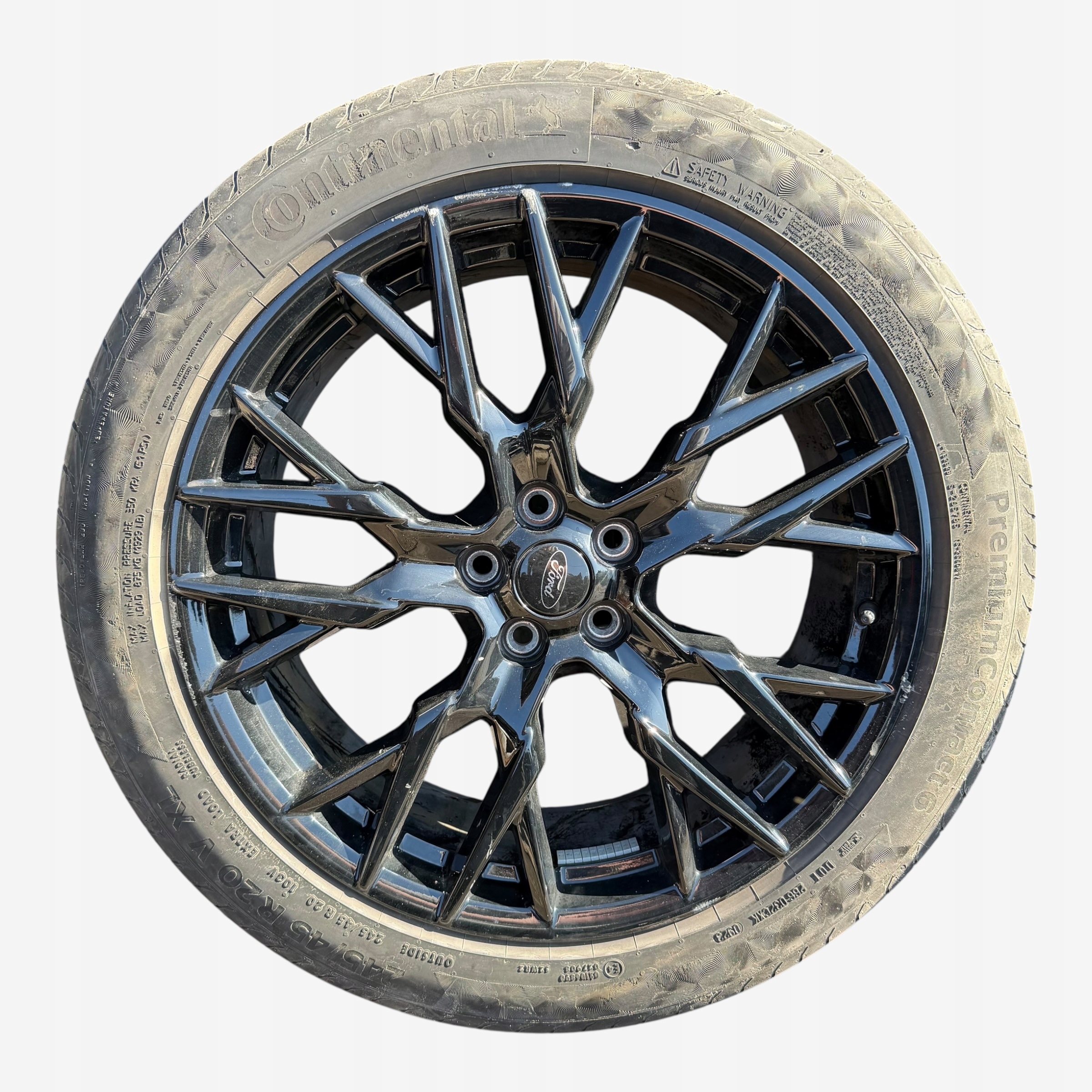 discs wheels tyres FORD KUGA CONTINENTAL 245/45/20" 5MM summer