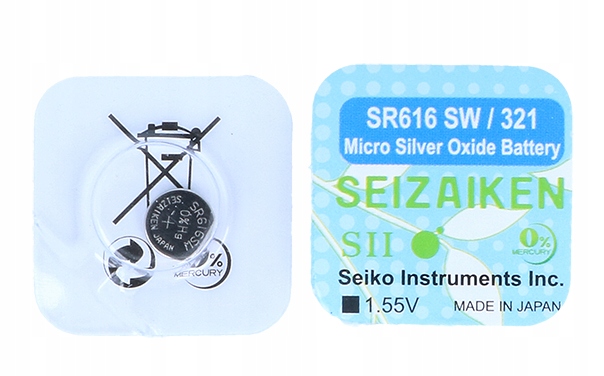 

Bateria Seizaiken SR616SW SR321