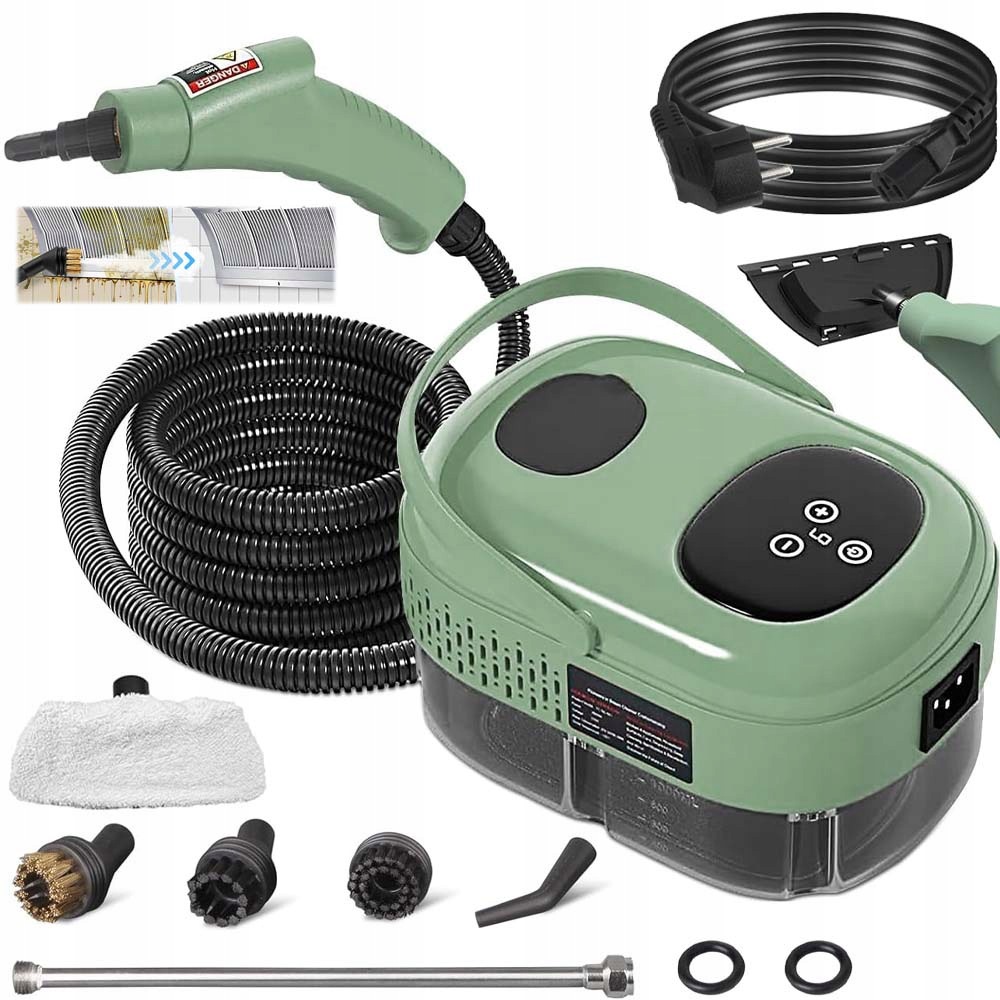Parní Mop, Multifunkční Parní Čistič, Na Čalounění Okenních Spár, Výkonný, 2500 W
