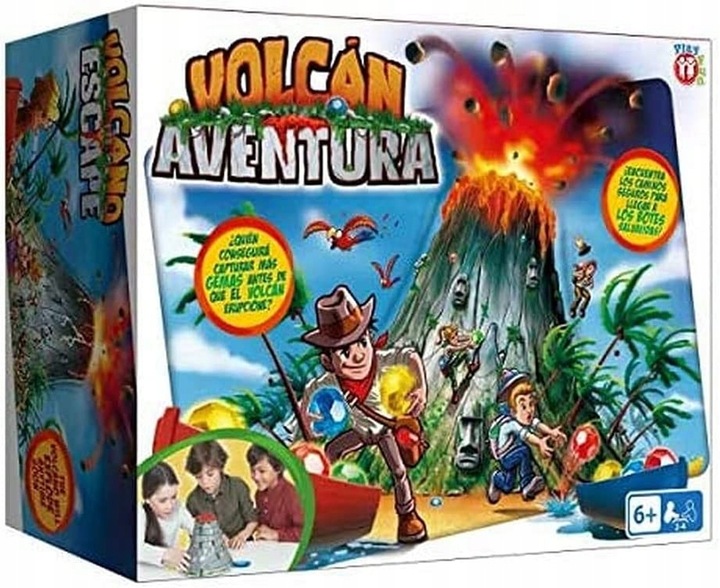 Gra IMC Toys Volcán Aventura wulkan ES