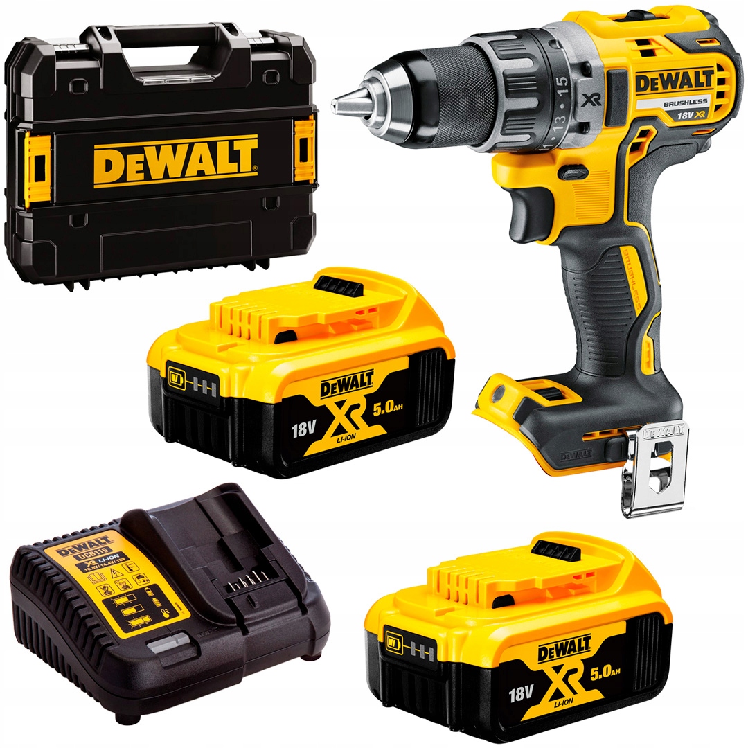 

Wkrętarka 18V 70Nm 2x5Ah 2-biegi DeWALT DCD791P2