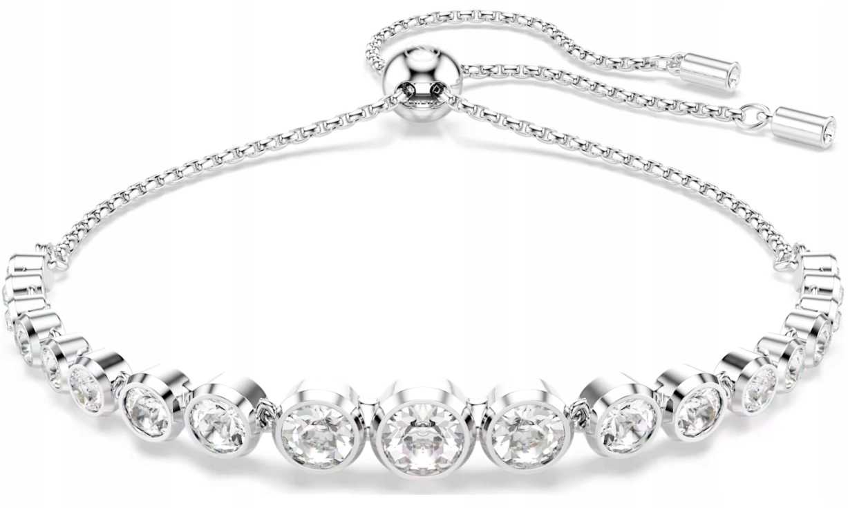 Dámský Náramek Swarovski 5705451 Tennis Imber S Krystaly, Originální