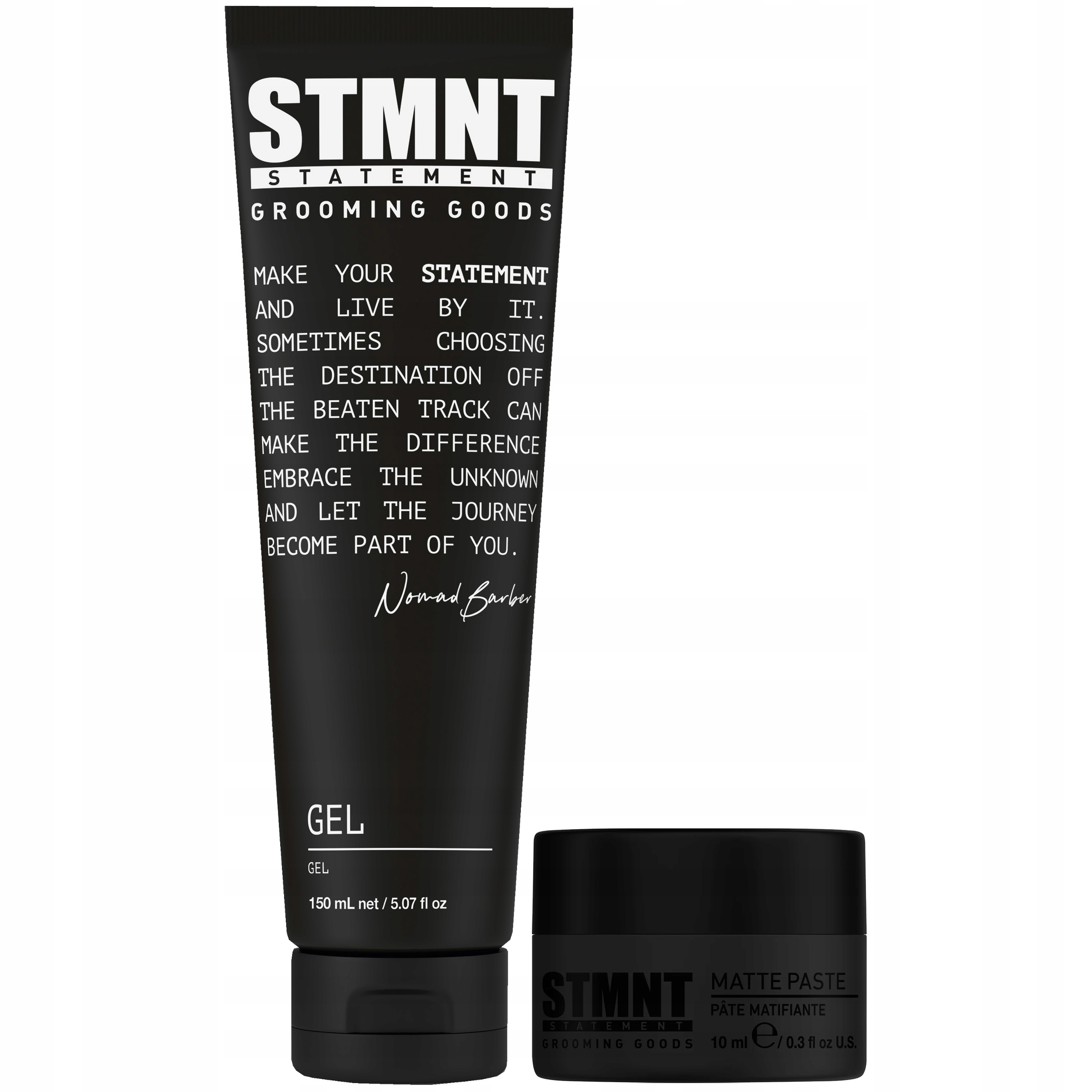 Stmnt Matující pasta 10 ml Gel 150 Ml – profesionální pánský styling