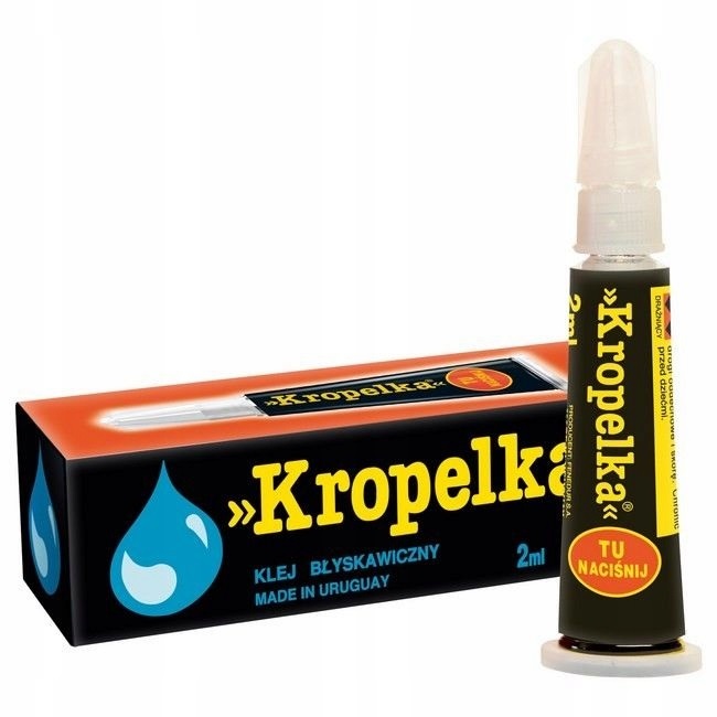 

Kropelka Klej Błyskawiczny Uniwersalny w Tubce 2ml
