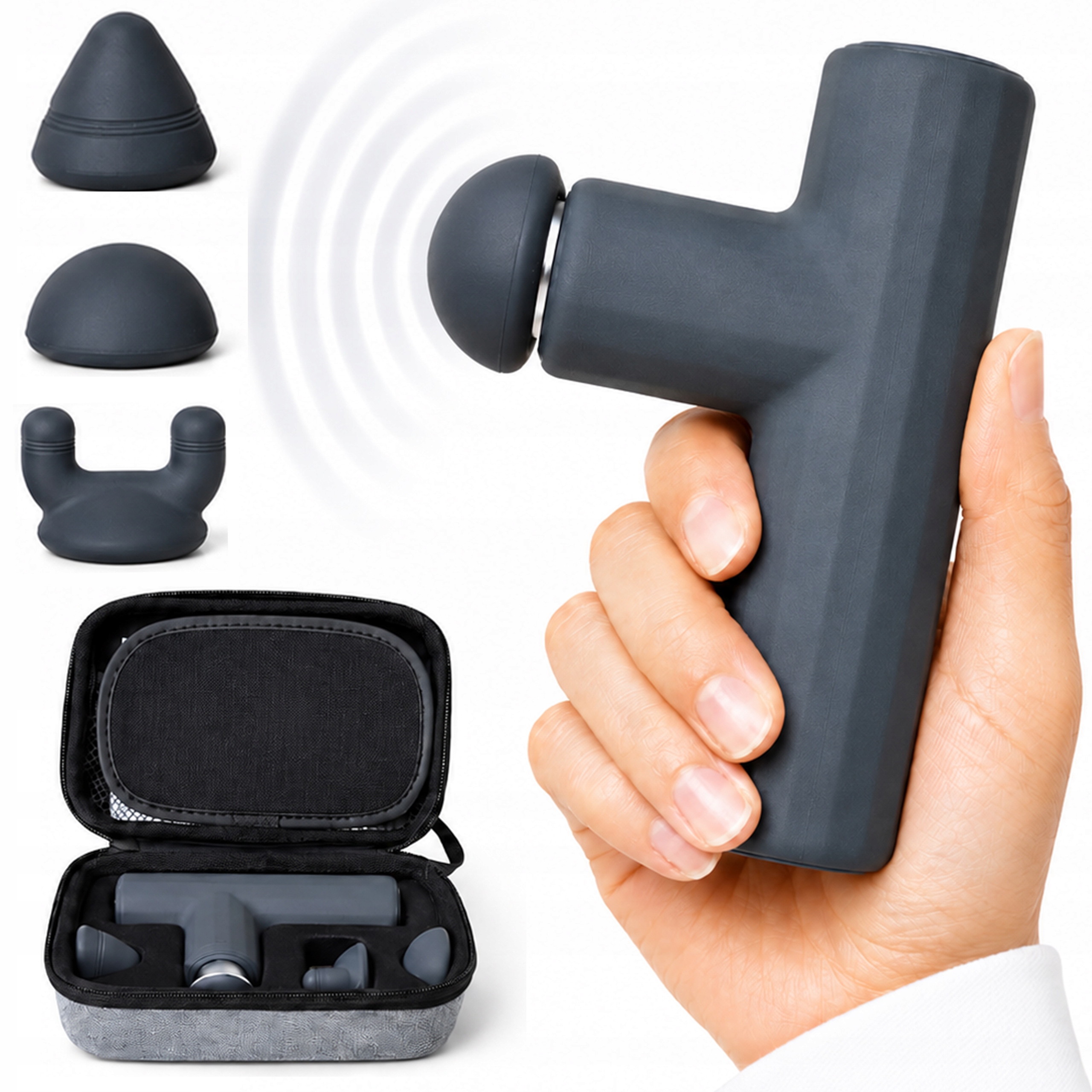 Pistolet Do Masażu Vonmie A3 Mini Massage Gun Do Ciała Pleców Stóp Karku