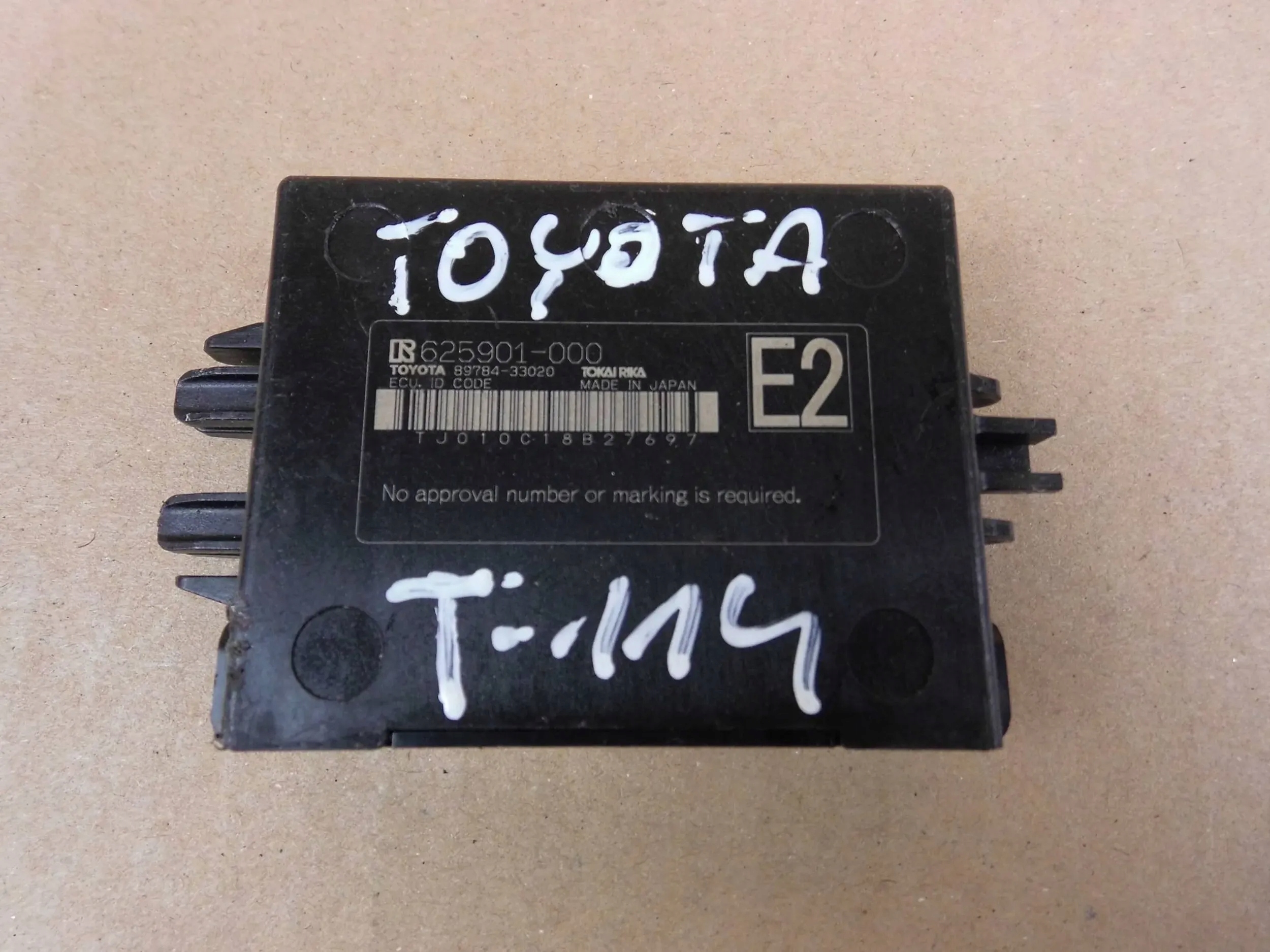 Toyota Prius IV modul computer bedienteil immobilizera 8978433020