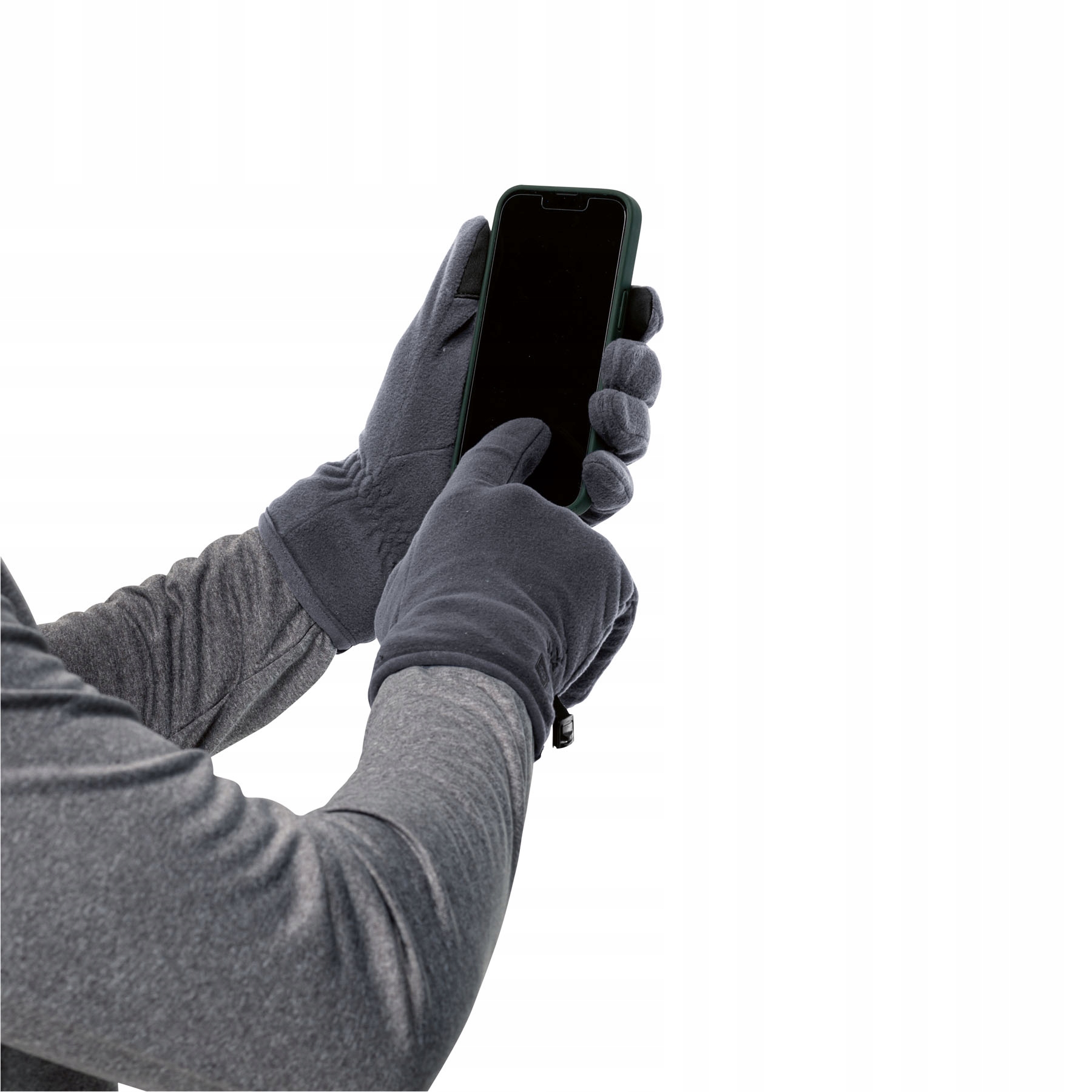 Rękawice polarowe Jack Wolfskin REAL STUFF rękawiczki ciepłe lekkie XL Rozmiar XL