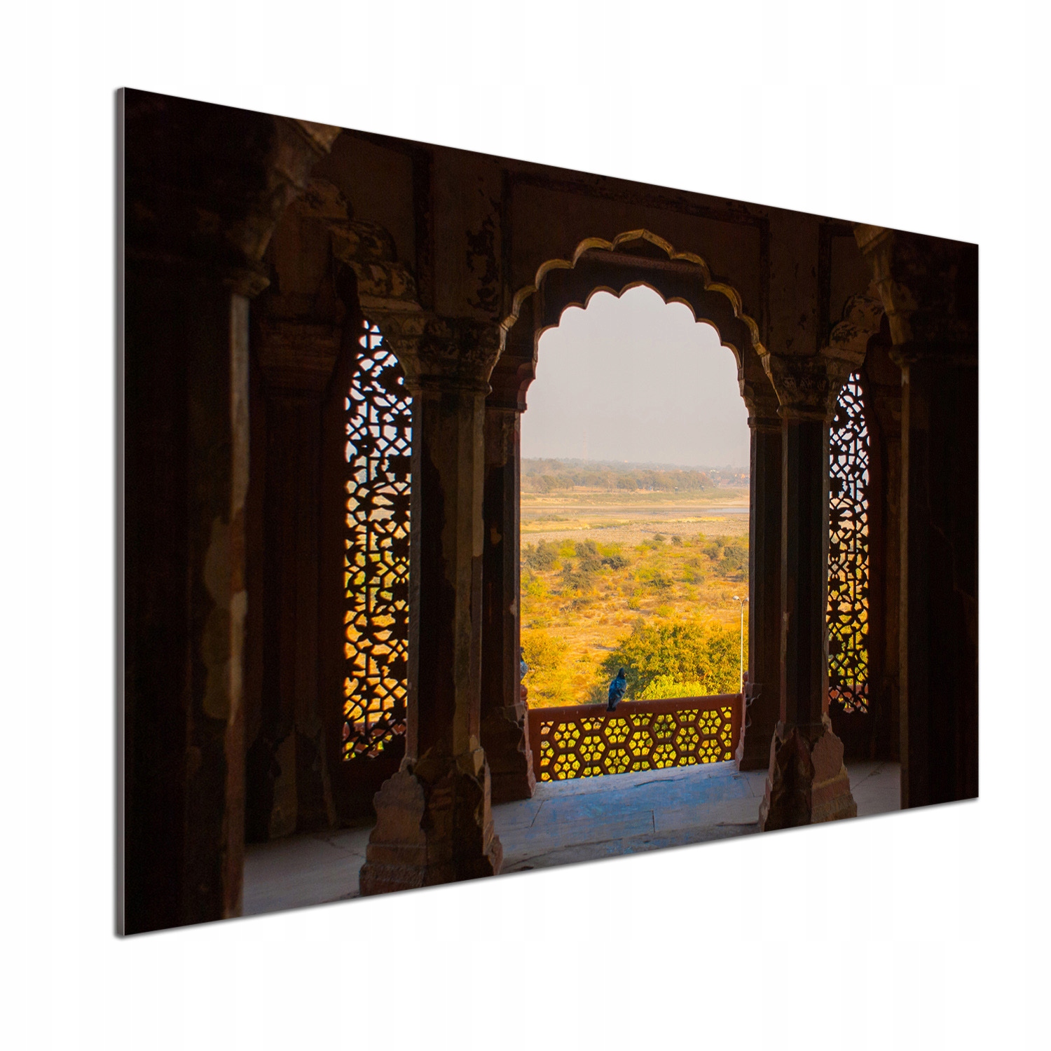 Kuchyňský panel Fort Agra Indie 100x70 cm Lepidlo