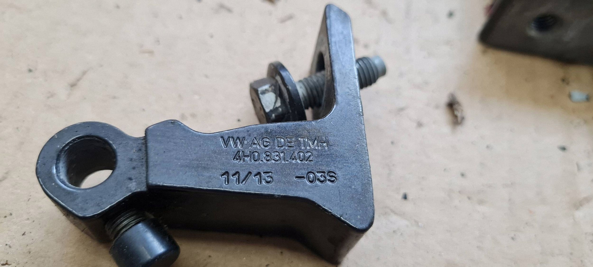 A7 4G S7 hinge hinges door right right front KOMPLET LX7U