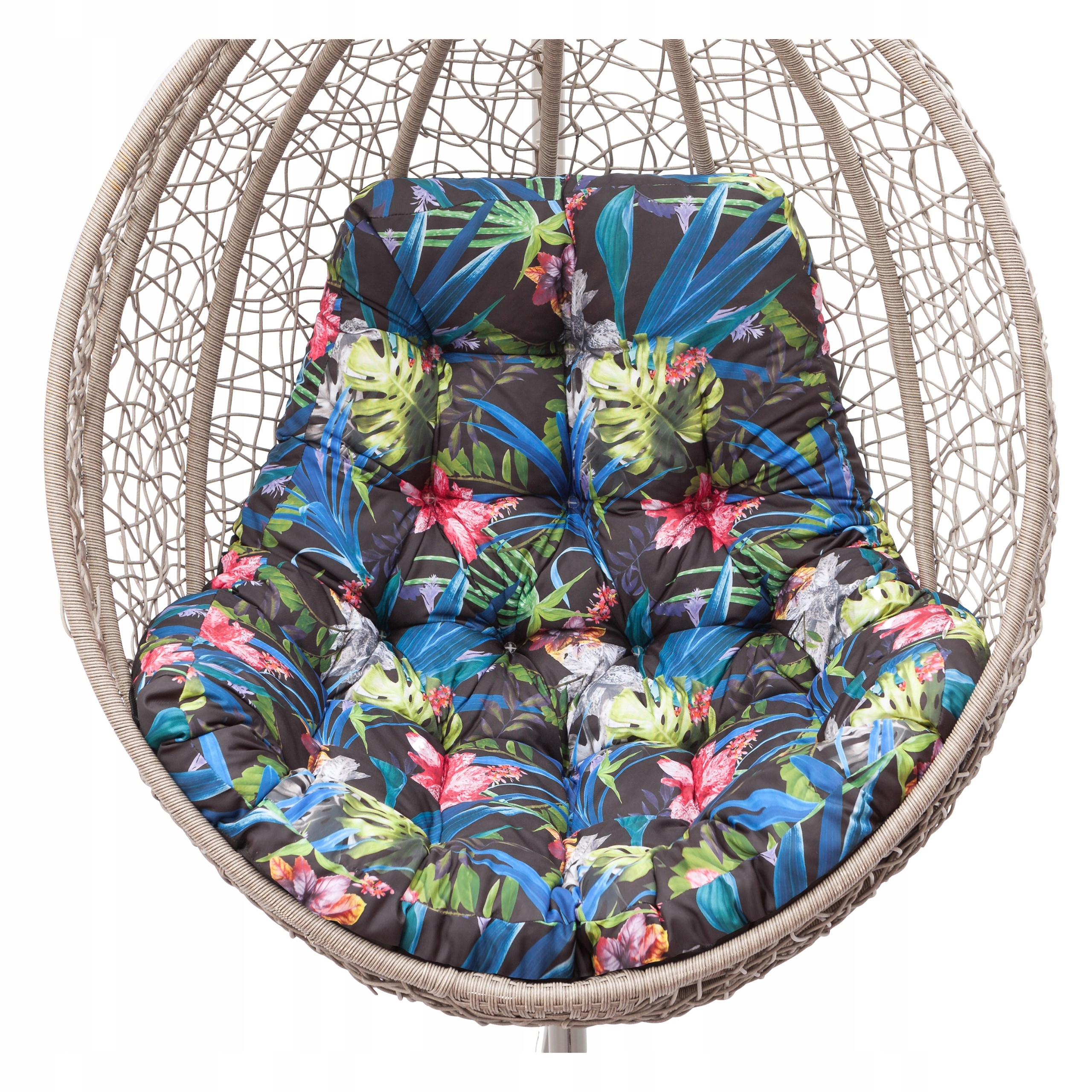 Polštář na závěsné křeslo Voděodolný na kokon na zahradní houpačku na koš