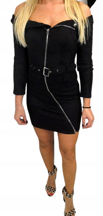 MD šaty černé jeans expres španělské L/40