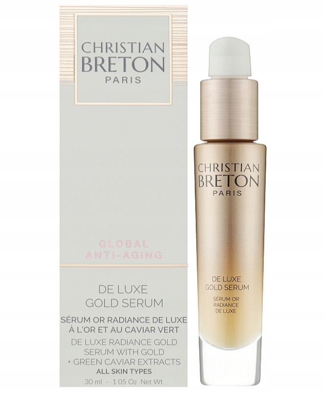 Christian Breton Sérum na obličej De Luxe Gold se zlatem a kaviárem