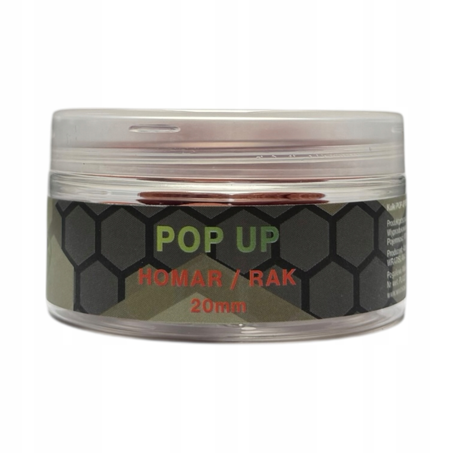 Pop Up Eco Homar/rak 20mm Wratislavia Baits kulki pływające