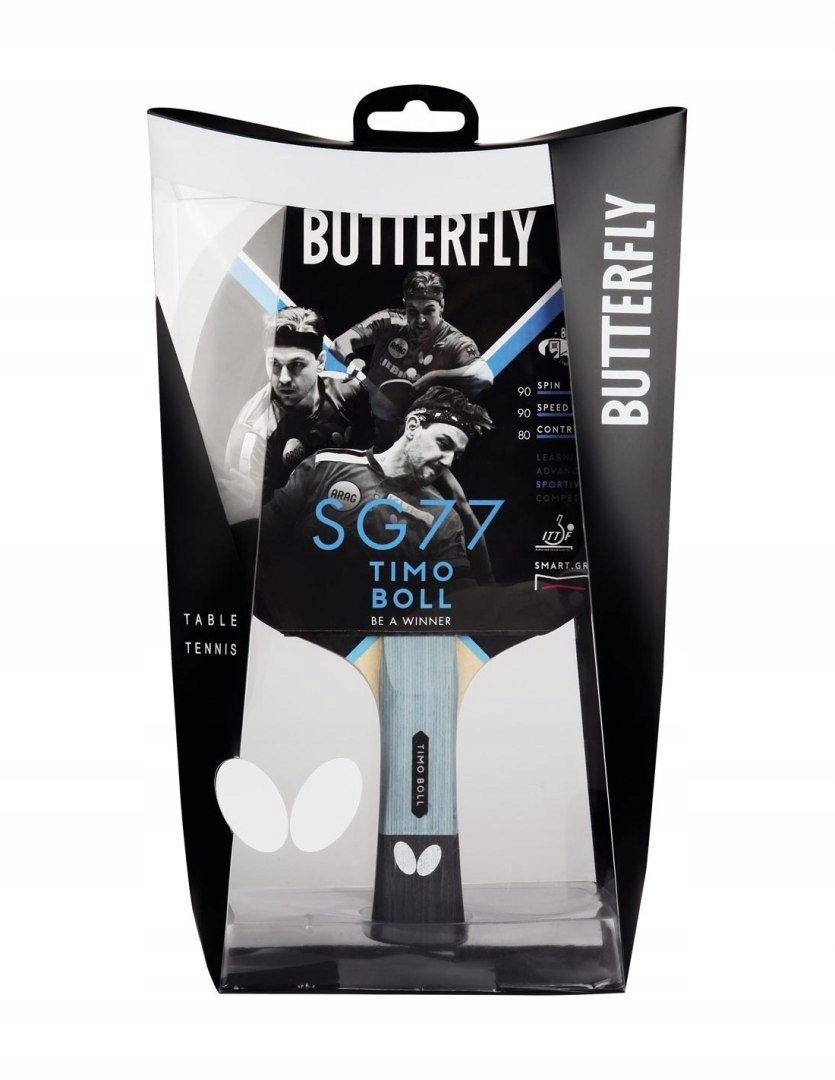 Rakietka Paletka do Tenisa Stołowego Ping Ponga Butterfly Timo Boll SG77