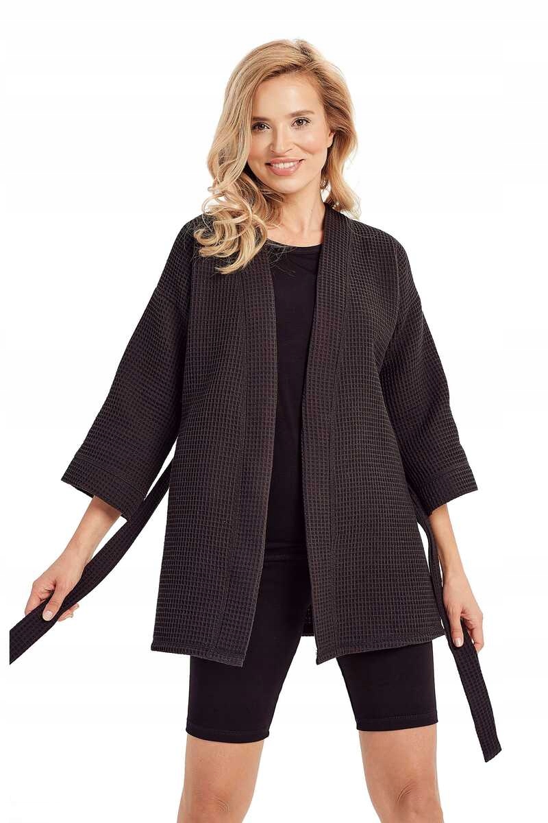 Taro Přehozový župan 3056 01 černý M