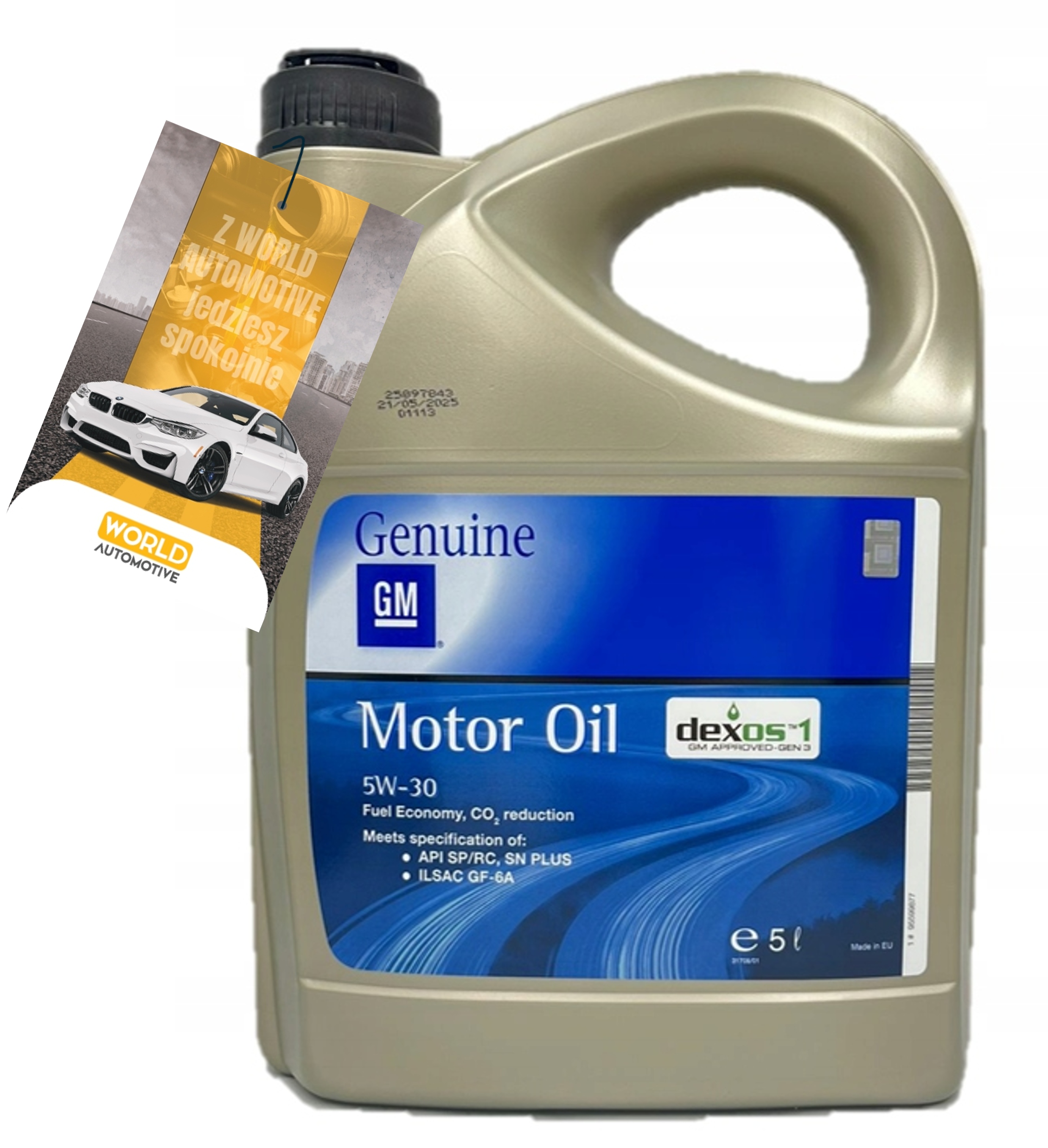 Gm Dexos 1 5W-30 Gen 3 5L 95599877 Produkcji 01/2026