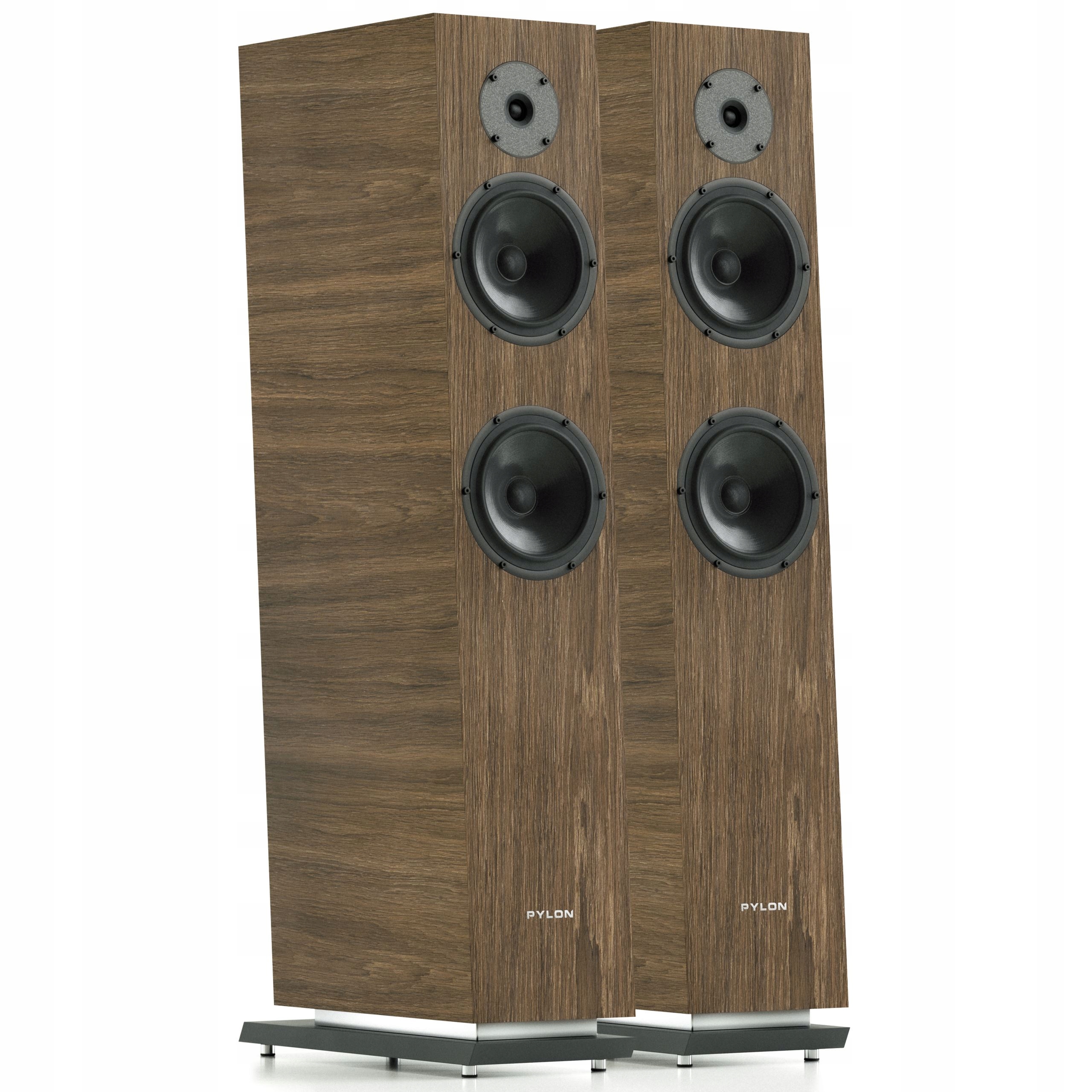 Kolumny głośniki podłogowe Pylon Diamond 28 czarny dąb para