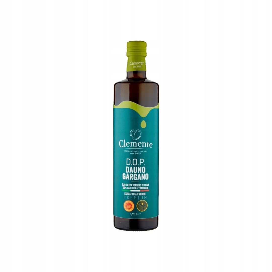 Clemente Dop Dauno Gargano 750ml nefiltrovaný extra panenský olivový olej