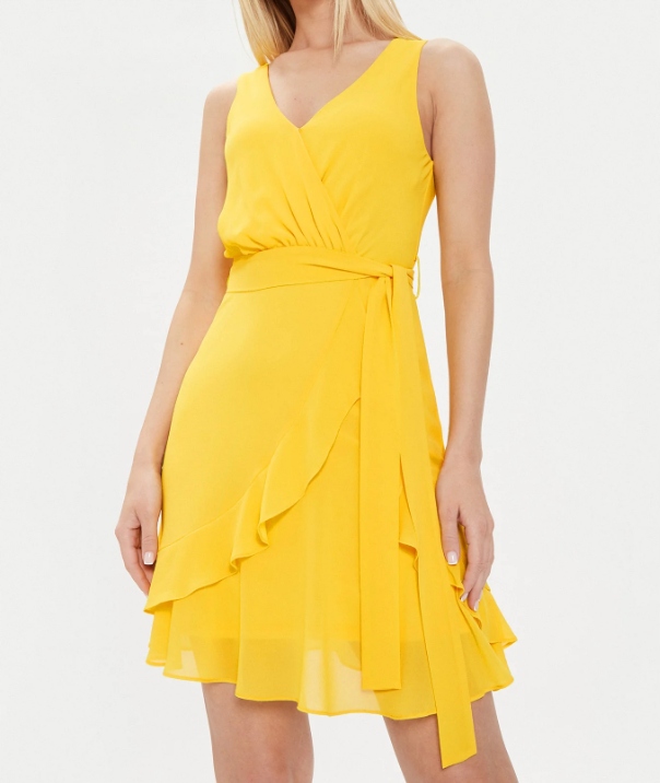 Morgan Rosval šaty žluté, velikost 40