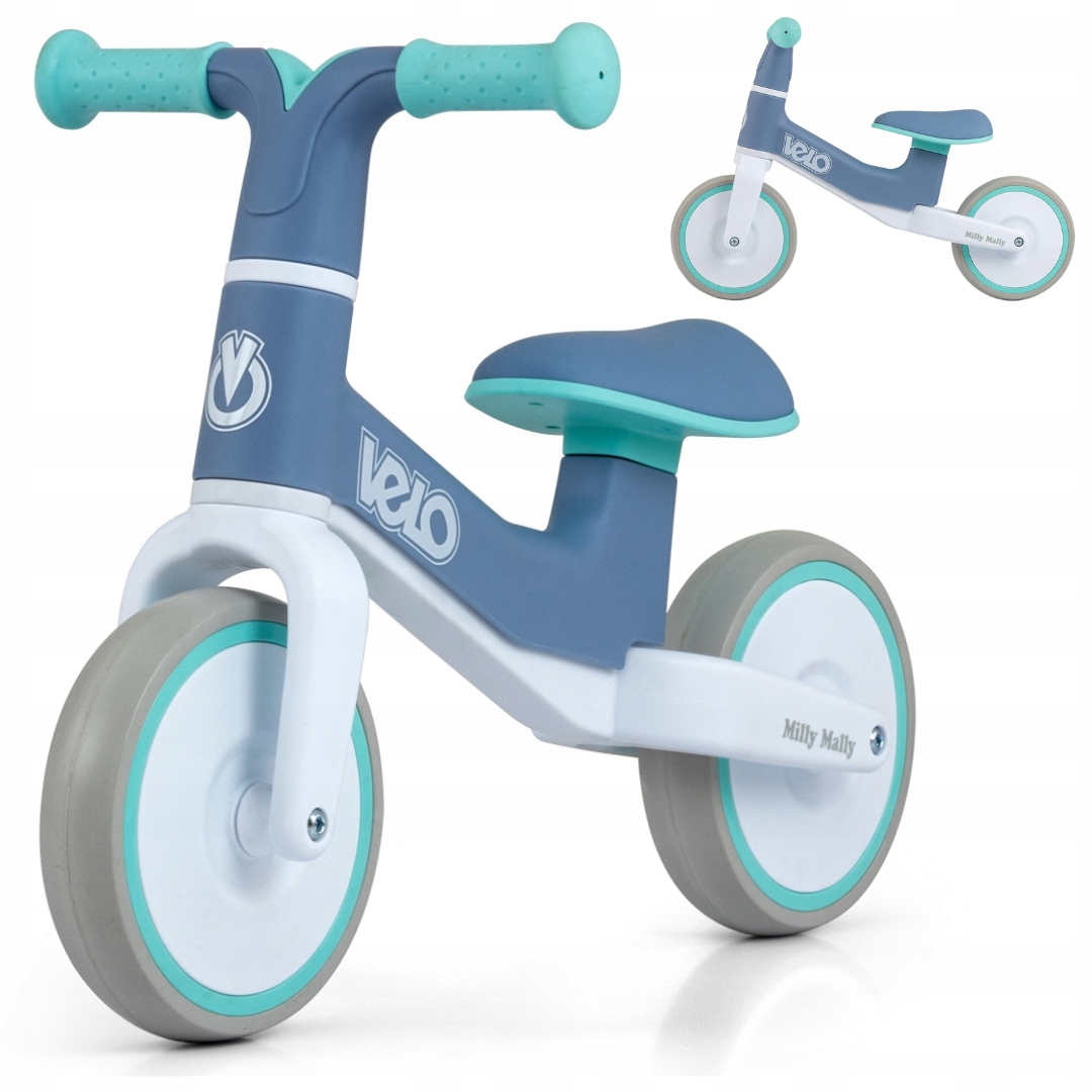 Rowerek Biegowy jeździk dla dzieci lekki koła 7” Eva Velo Milly Mally