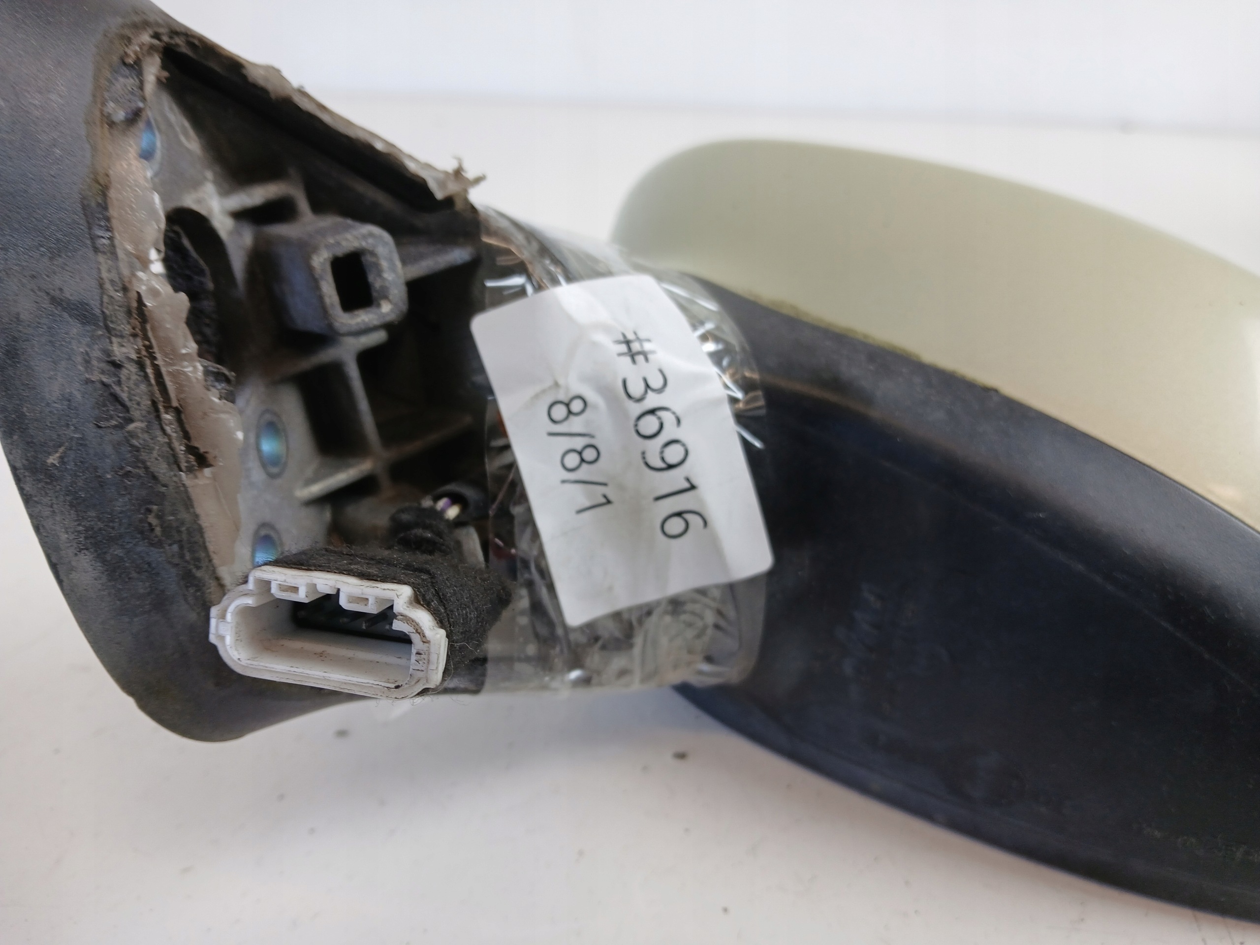 FIAT GRANDE PUNTO mirror left 5 PIN silver