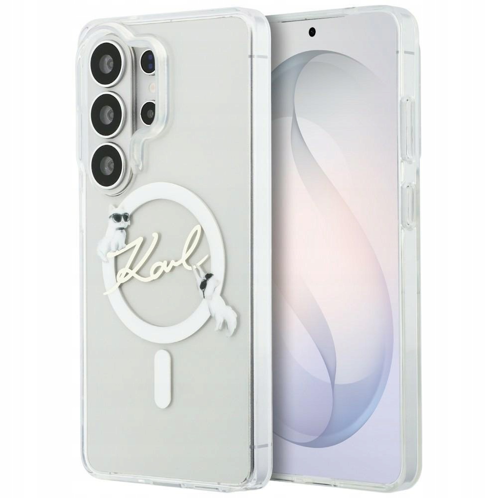 Etui Karl Lagerfeld IML Kc ScriptMagSafe do Samsung Galaxy S26 Ultra przezr