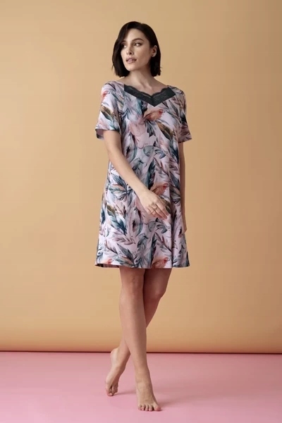 Sonnet košile s krátkým rukávem a krajkou XXXXL