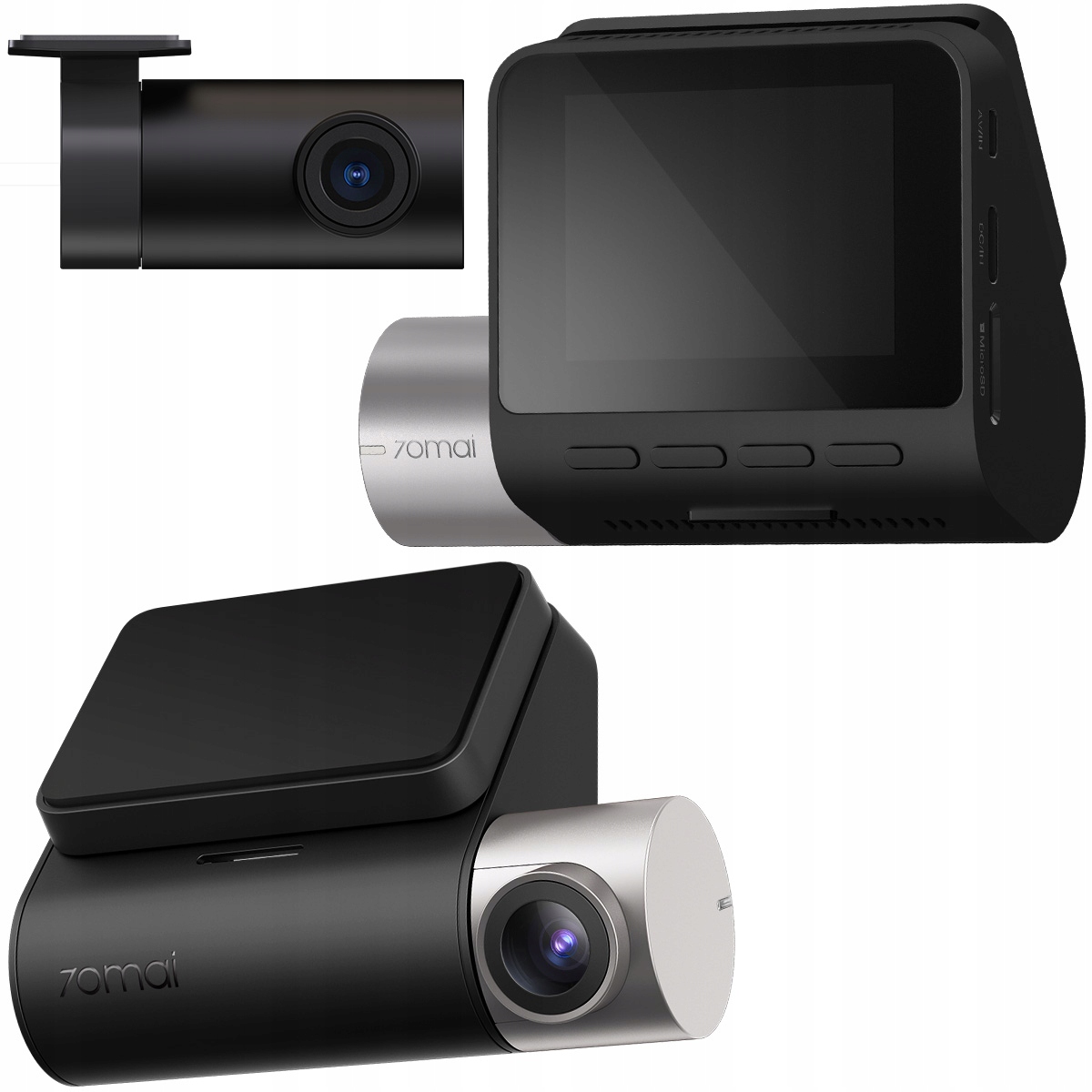 WIDEOREJSTRATOR JAZDY WIDEO REJSTRATOR KAMERA 70MAI A500 SET WIFI DASH CAM Marka 70mai