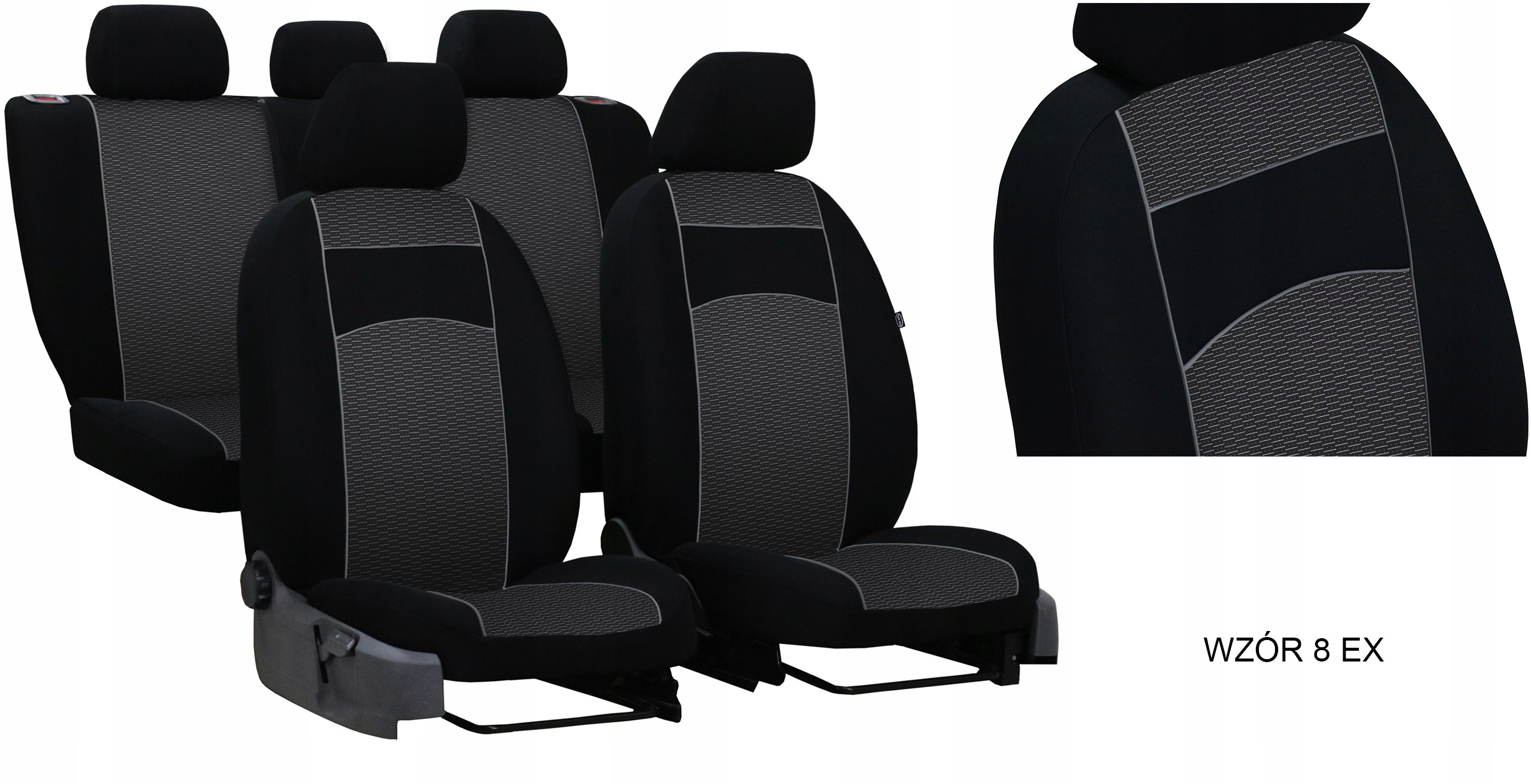 POKROWCE MIAROWE VIP NA FOTELE FORD ECOSPORT 2 FL Producent Pok-ter