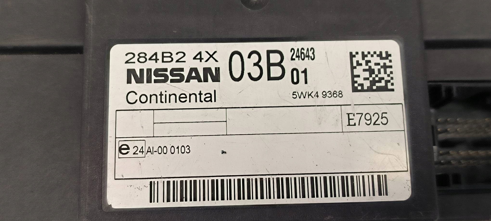 Unité commande confort 284B24X03B NISSAN PATHFINDER R51