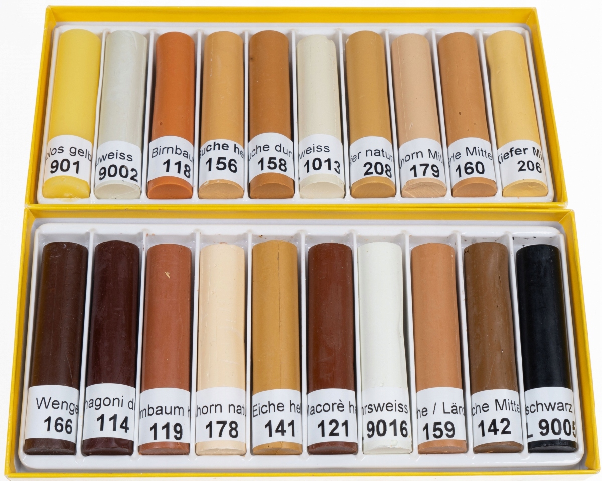 Wosk kredka do rys KO130 156 buk jasny retusz Waga produktu z opakowaniem jednostkowym 0.1 kg