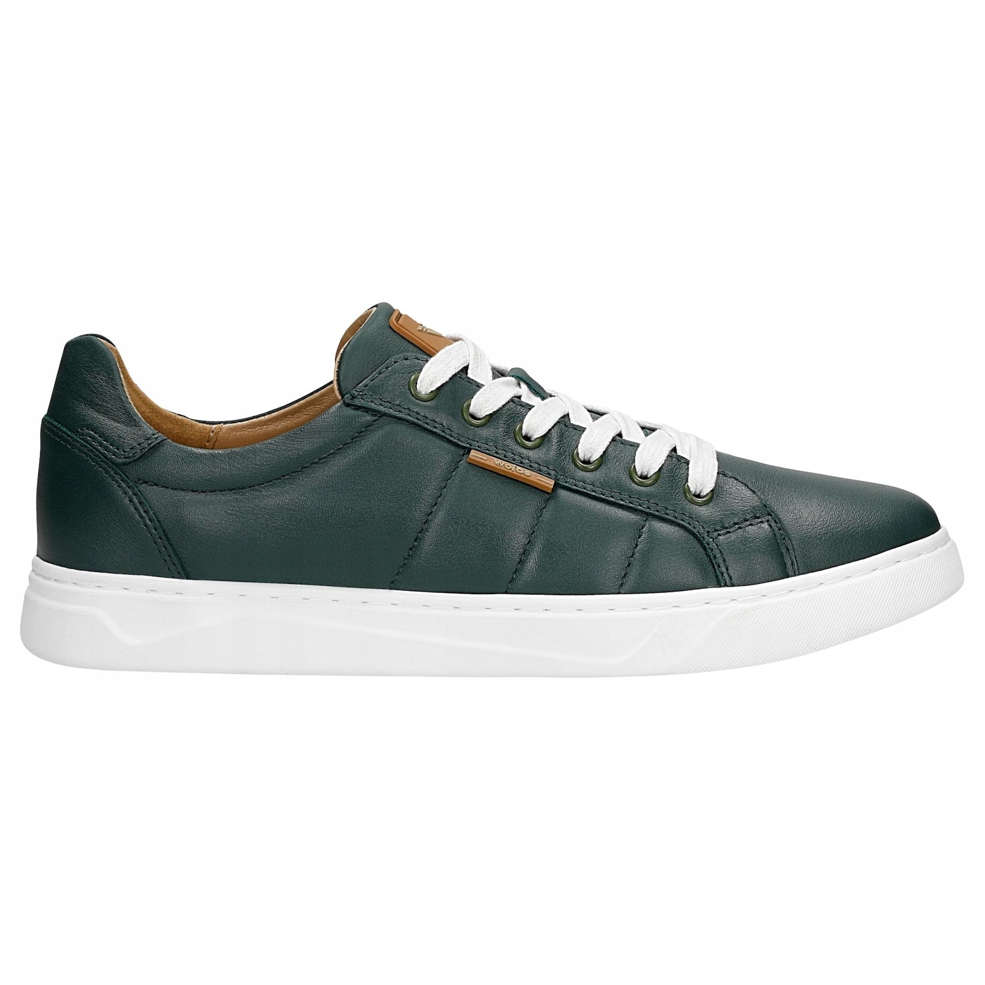 Zelené pánské tenisky na bílé podrážce vel. 42