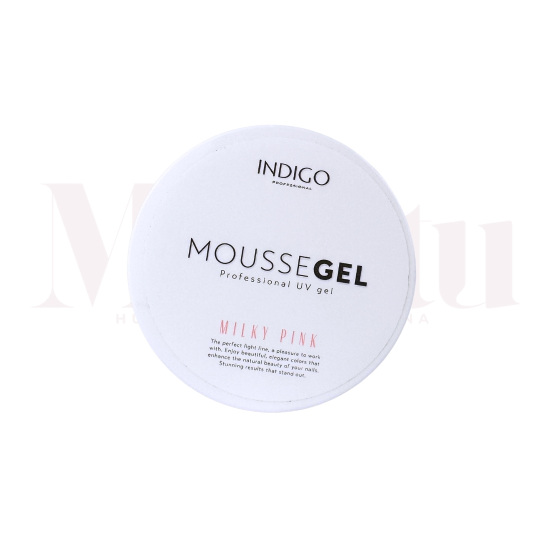 Mousse Gel Milky Pink żel 50ml budujący mleczny różowy
