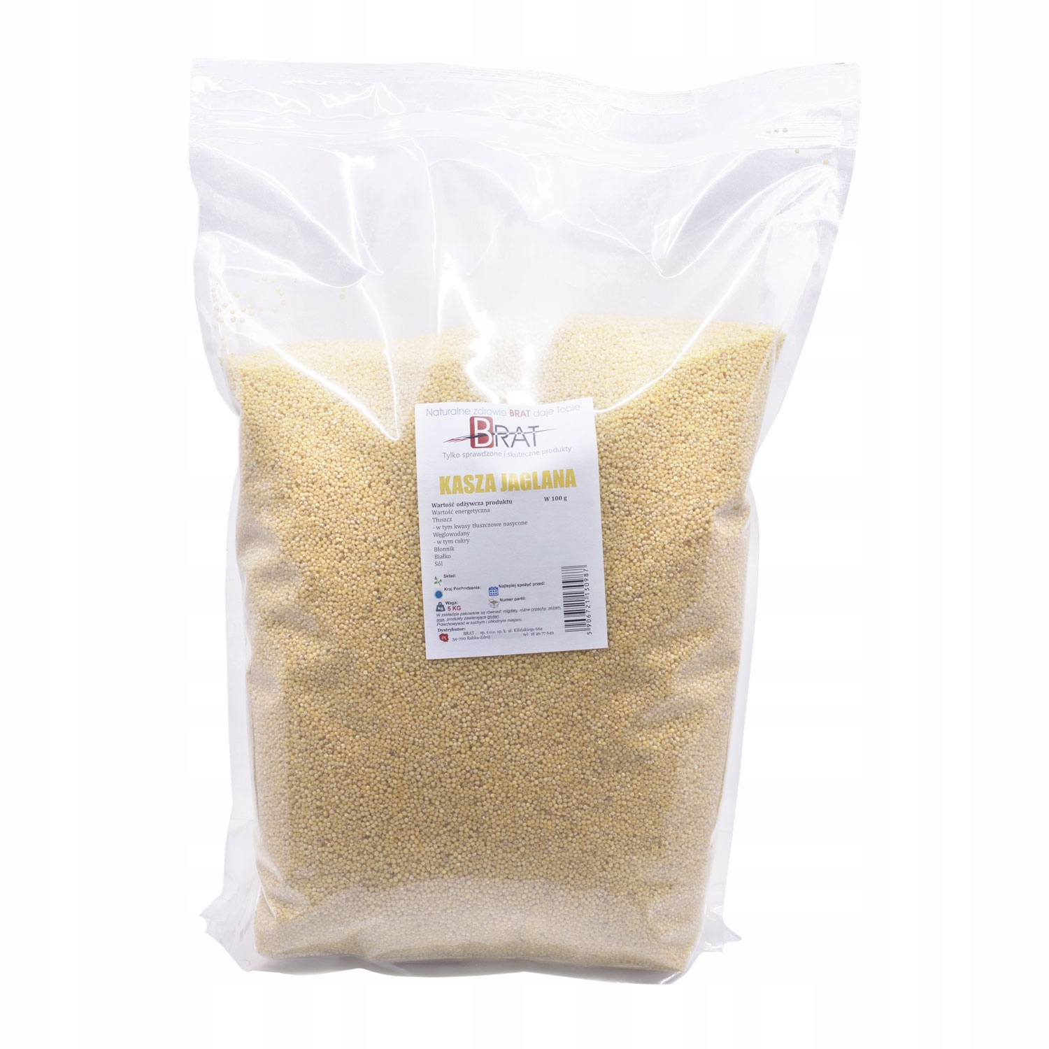 Levně 2X Brat Jáhlová kaše 5 kg