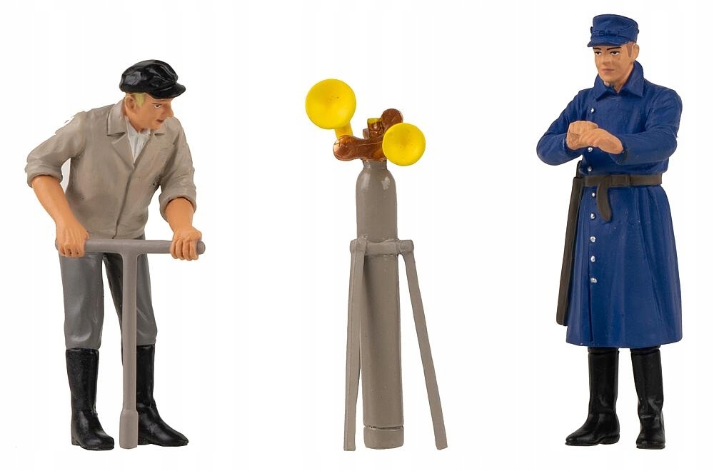 Pole G Personál stavby kolejí, 2 figurky Měřítko G 1:22,5