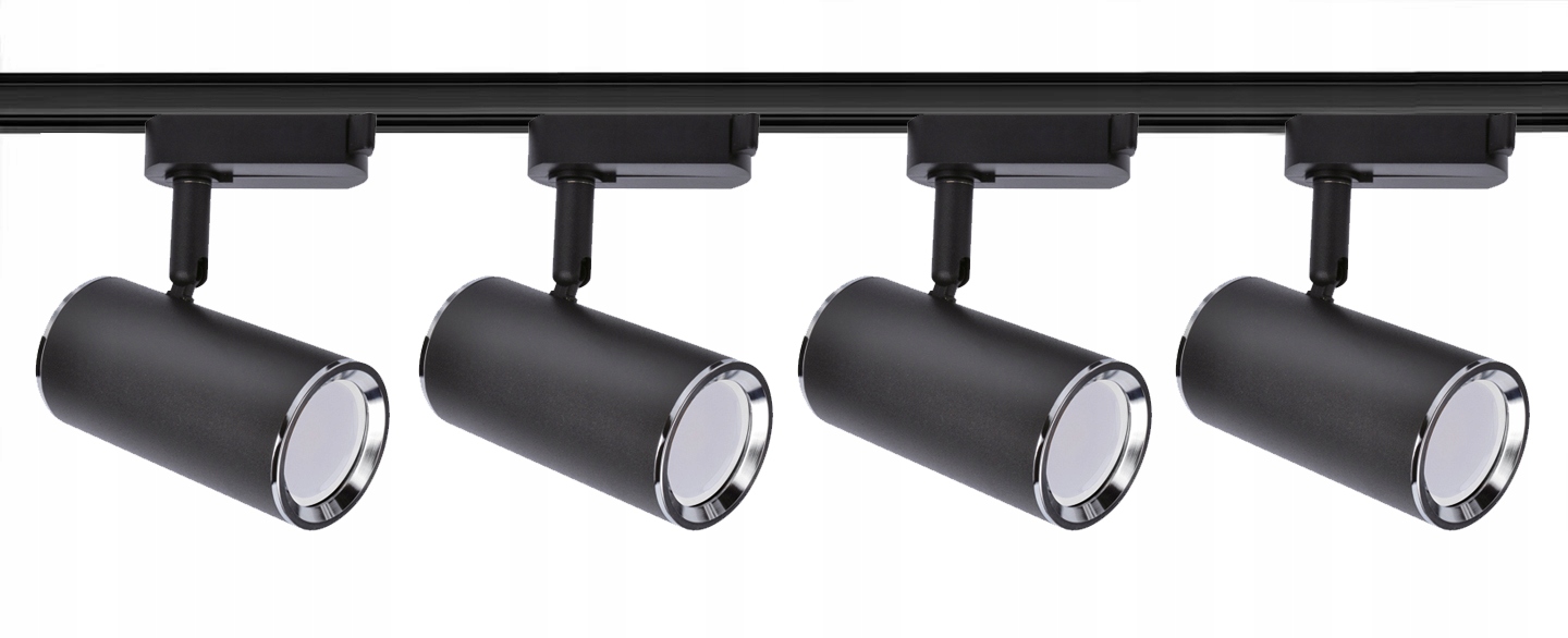

Zestaw 4x Lampa szynowa plus szynoprzewód 1 fazowa