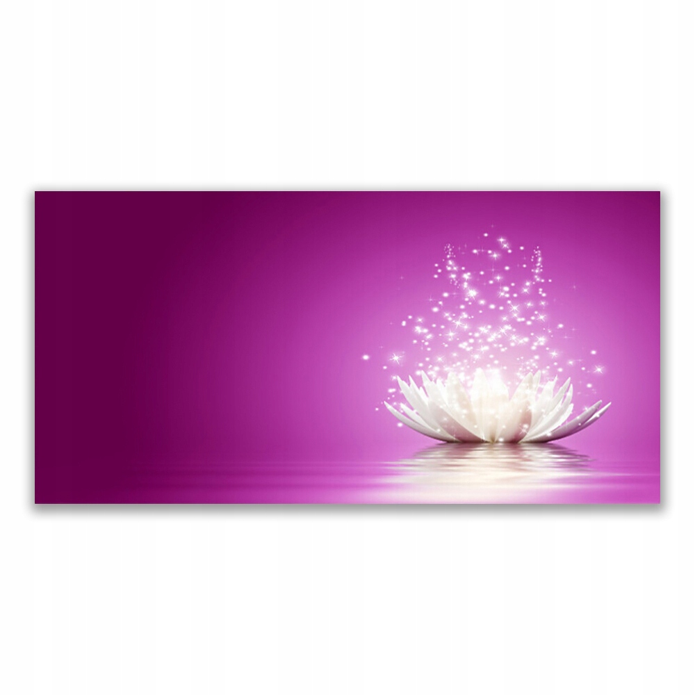 

Fotoobraz wiszący z grafiką 120x60 cm Kwiat Lotosu